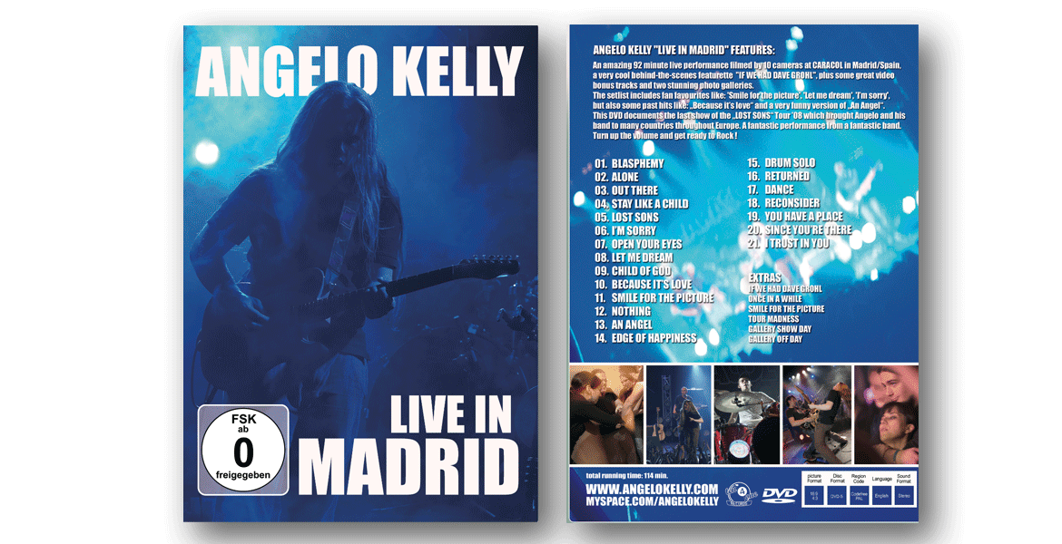  DVD - Live in Madrid (2008), live aus dem Sala Caralsol in Madrid 