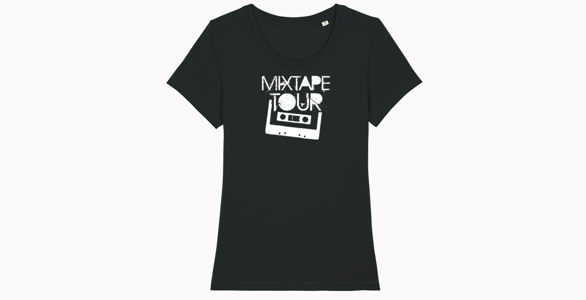  Girl Shirt - Mixtape (schwarz),  