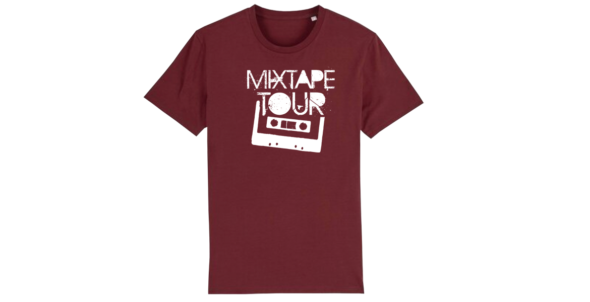  Man Shirt - Mixtape (burgundy),  