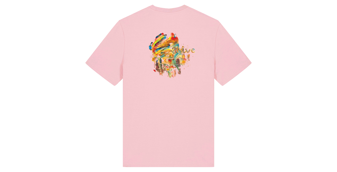  Shirt - Alive (rosa),  