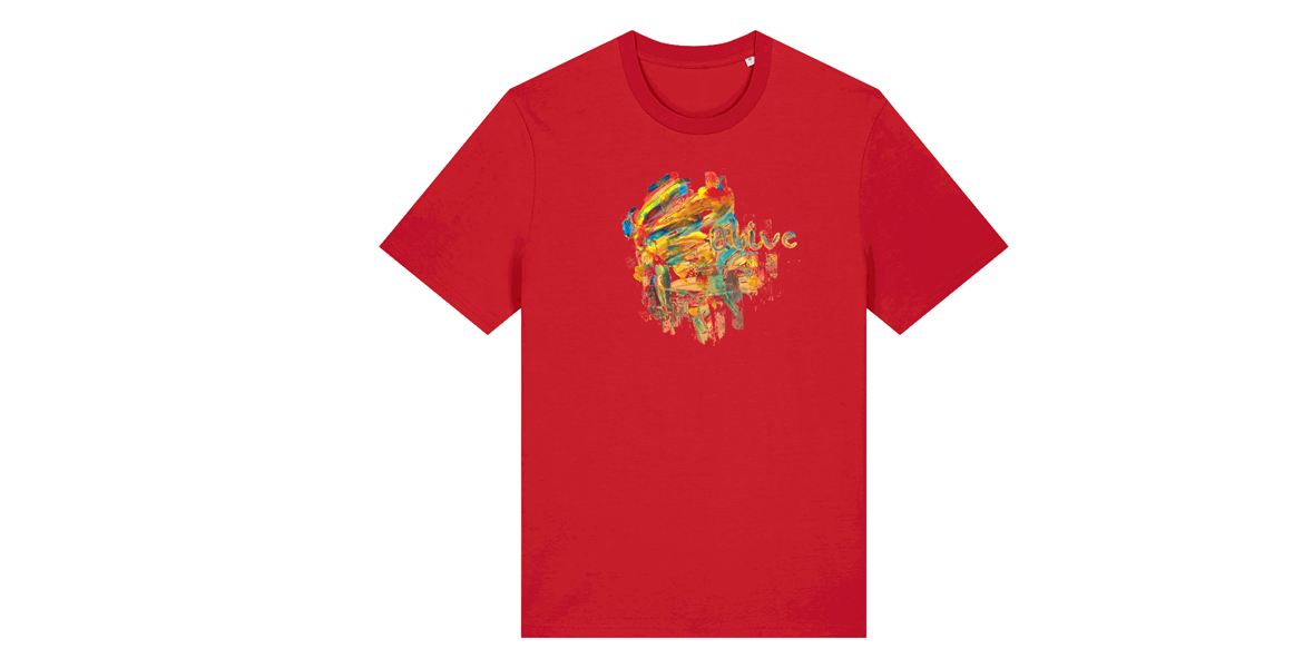  Shirt - Alive (rot,  